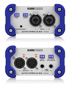 KLARK TEKNIK DN200 V2 - двухканальный активный Di-box с трансформаторной развязкой, Mini-Jack, XLR-C